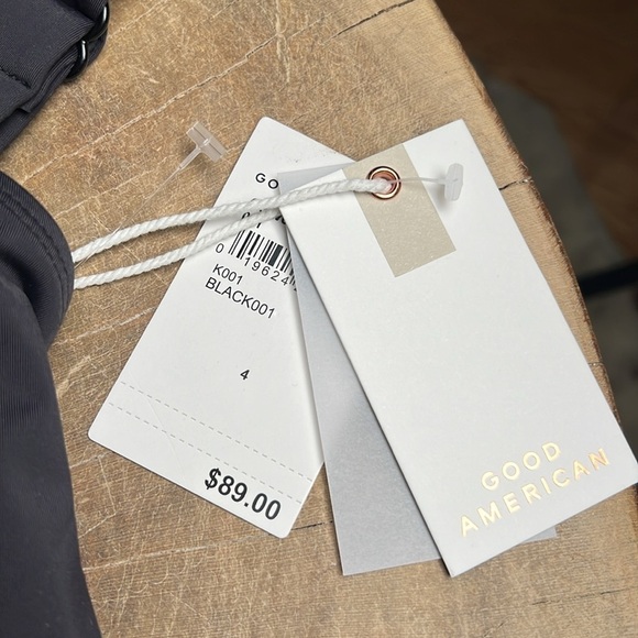 Good American bikini 👙 nwt black bottoms size 5 and top size 4 fit like XL MN78 - Picture 5 of 6